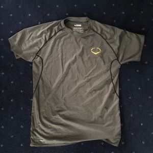 Evo shield basic gray training shirt
